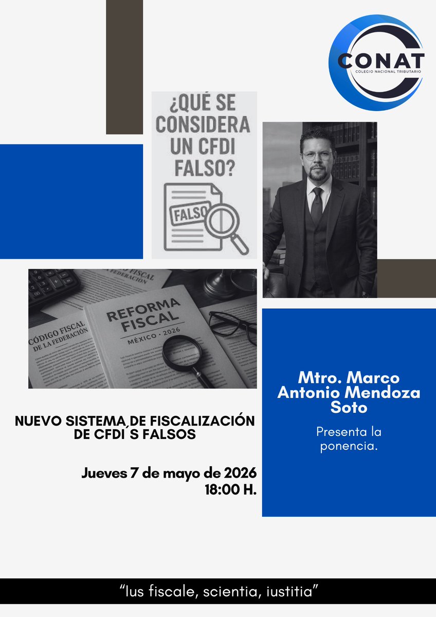 Colegio Nacional Tributario tweet media