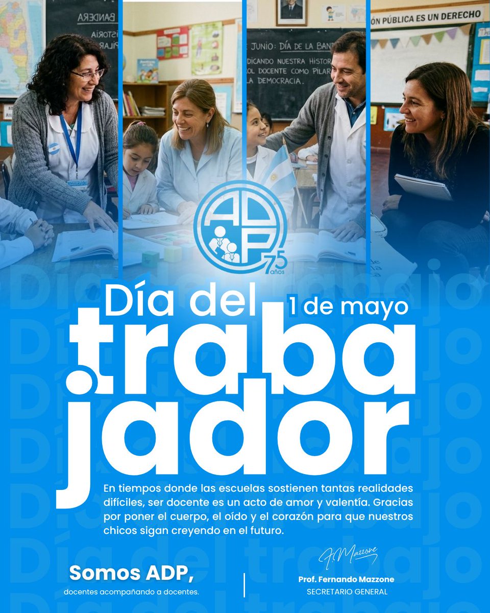 Asociación Docente Provincial tweet media