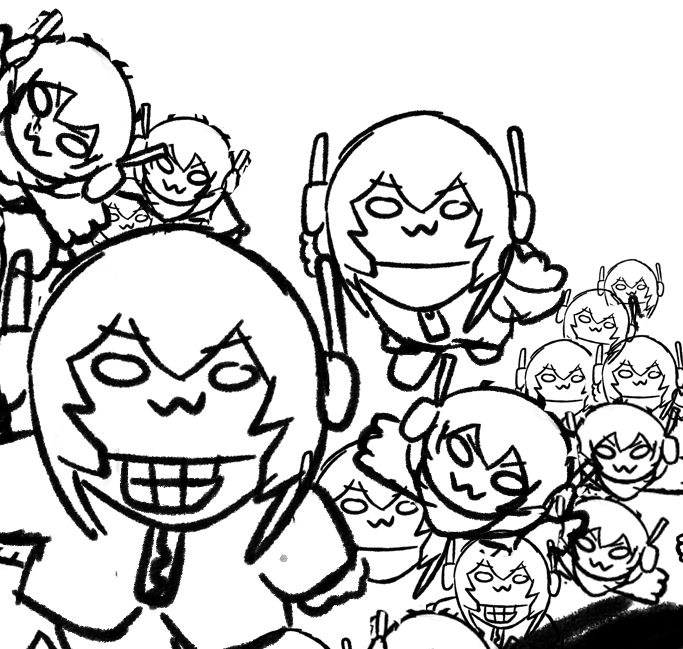 MichilinStuff's tweet photo. showing a wip but only because it's getting absurd https://t.co/AZoLNhfov5