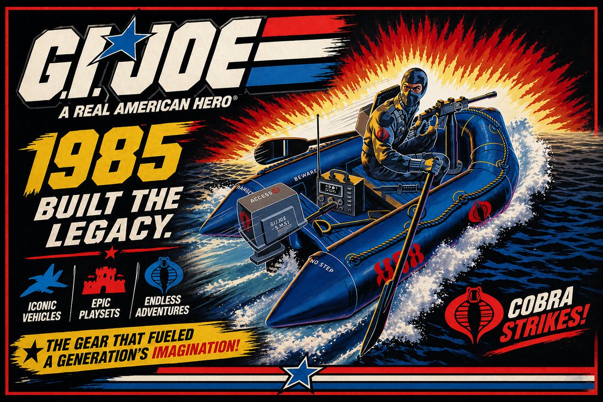 SerpentorsLairX's tweet image. 1985 Continues Its Dominance Over My Imagination with the Vehicles and Playsets! #GIJoe @destrodesigns 
serpentorslair.com/1985-continues…