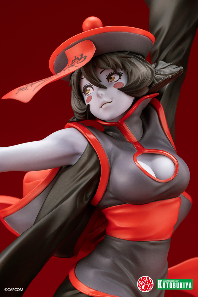 kotobukiyas's tweet image. 🦇先行販売中🦇
「#ヴァンパイア 美少女 レイレイ」が、黒を基調としたカラーリングで再び参戦！

5月1日より開催中の「EVO Japan」物販コーナーにて販売中！
会場内在庫には限りがありますのでご注意ください。
※あみあみ・コトブキヤ各ショップでも後日販売予定。
kotobukiya.co.jp/product/detail…

#CAPCOM
