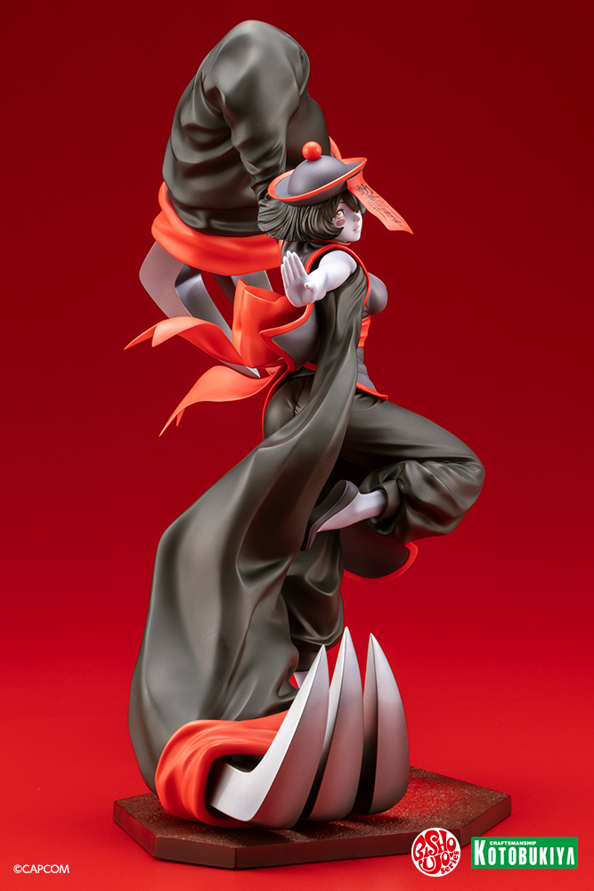 kotobukiyas's tweet image. 🦇先行販売中🦇
「#ヴァンパイア 美少女 レイレイ」が、黒を基調としたカラーリングで再び参戦！

5月1日より開催中の「EVO Japan」物販コーナーにて販売中！
会場内在庫には限りがありますのでご注意ください。
※あみあみ・コトブキヤ各ショップでも後日販売予定。
kotobukiya.co.jp/product/detail…

#CAPCOM