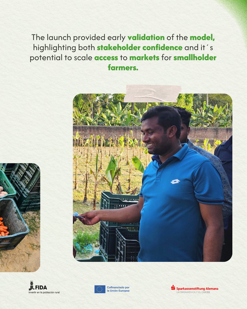 InnovatechLatam's tweet photo. Meet #KrishiShwapno 🇧🇩 and their solution, #CROPSDEX. A platform that connects farmers directly to markets, enabling traceability, fair pricing, and data-driven agriculture #IFAD #DSIK #EuropeanUnion https://t.co/qwCWX9gkpO