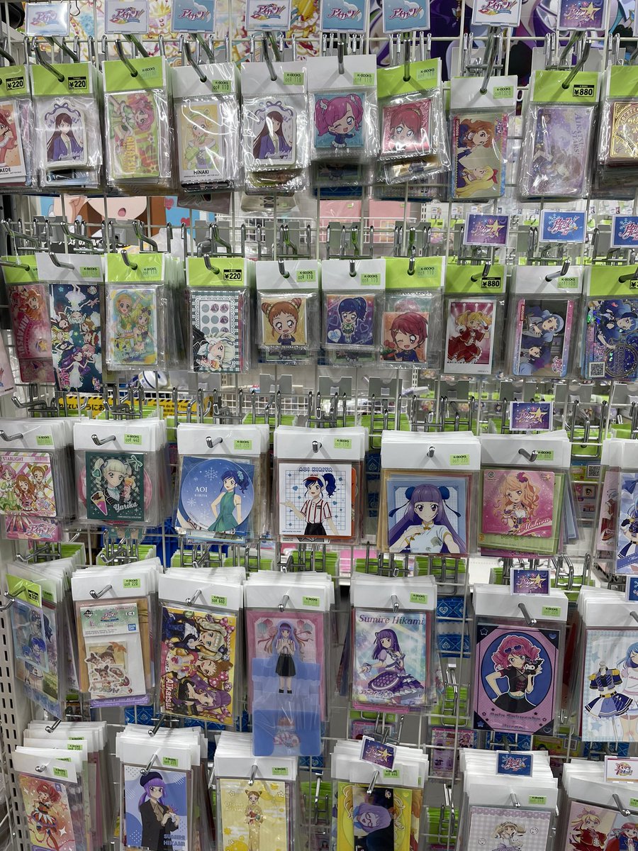 コーナー紹介】 アイカツ！ 当店自慢のアイカツコーナー紹介です
