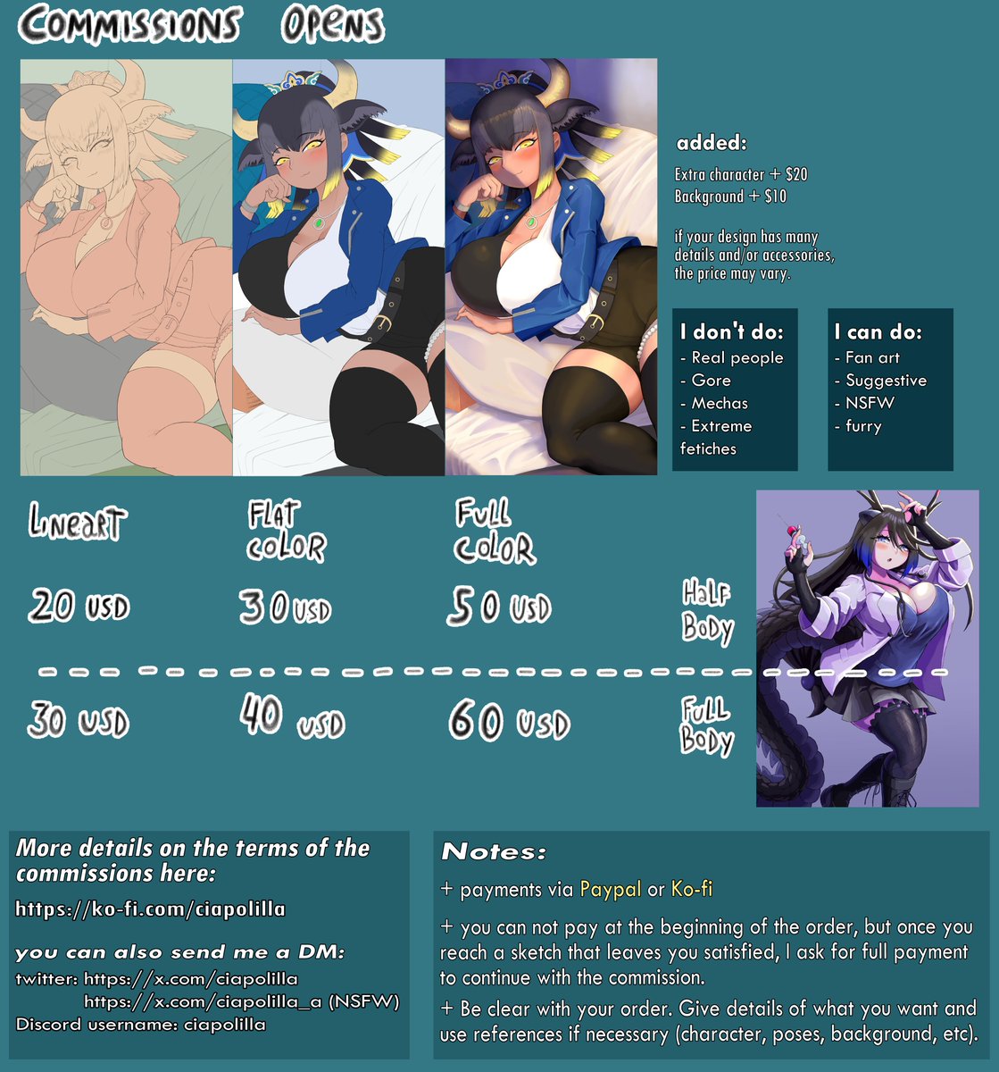 Ciapolilla // commissions OPEN tweet media