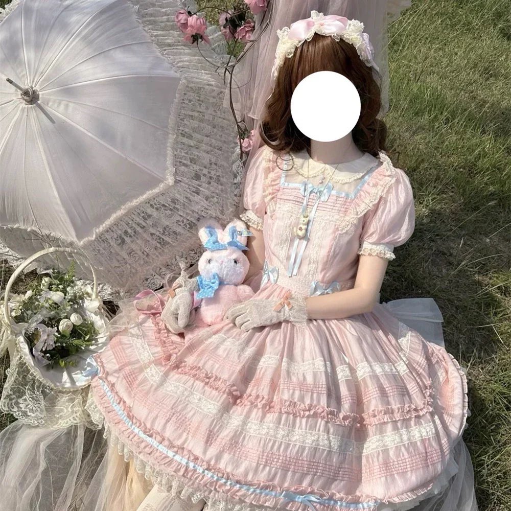 lolitakawaii_GO's tweet image. Soft girl summer in my favorite blue &amp;amp; pink 💗💙🌸
Just a girl, her frills, and a sunny day by the water 🌿☔

Shop now: lolitakawaii.com/products/the-s…

#LolitaFashion #PastelAesthetic #SoftGirl #OOTD #FairyTaleVibes
