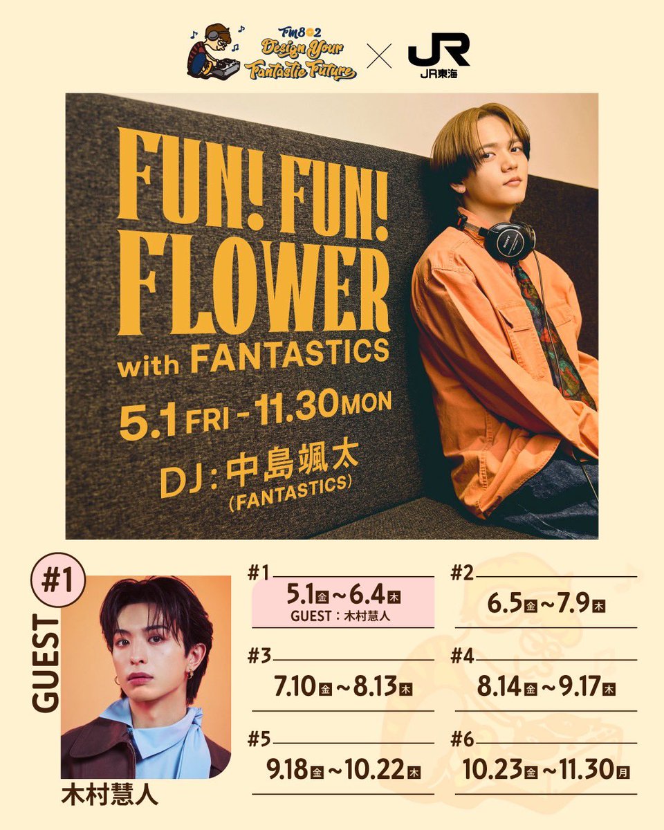 【未再生】Welcome to Sunshine 中島颯太 FANTASTICS RISING SUN TO THE WORLD LIVE DVD & Blu-ray 2022.3.9(wed) Release
