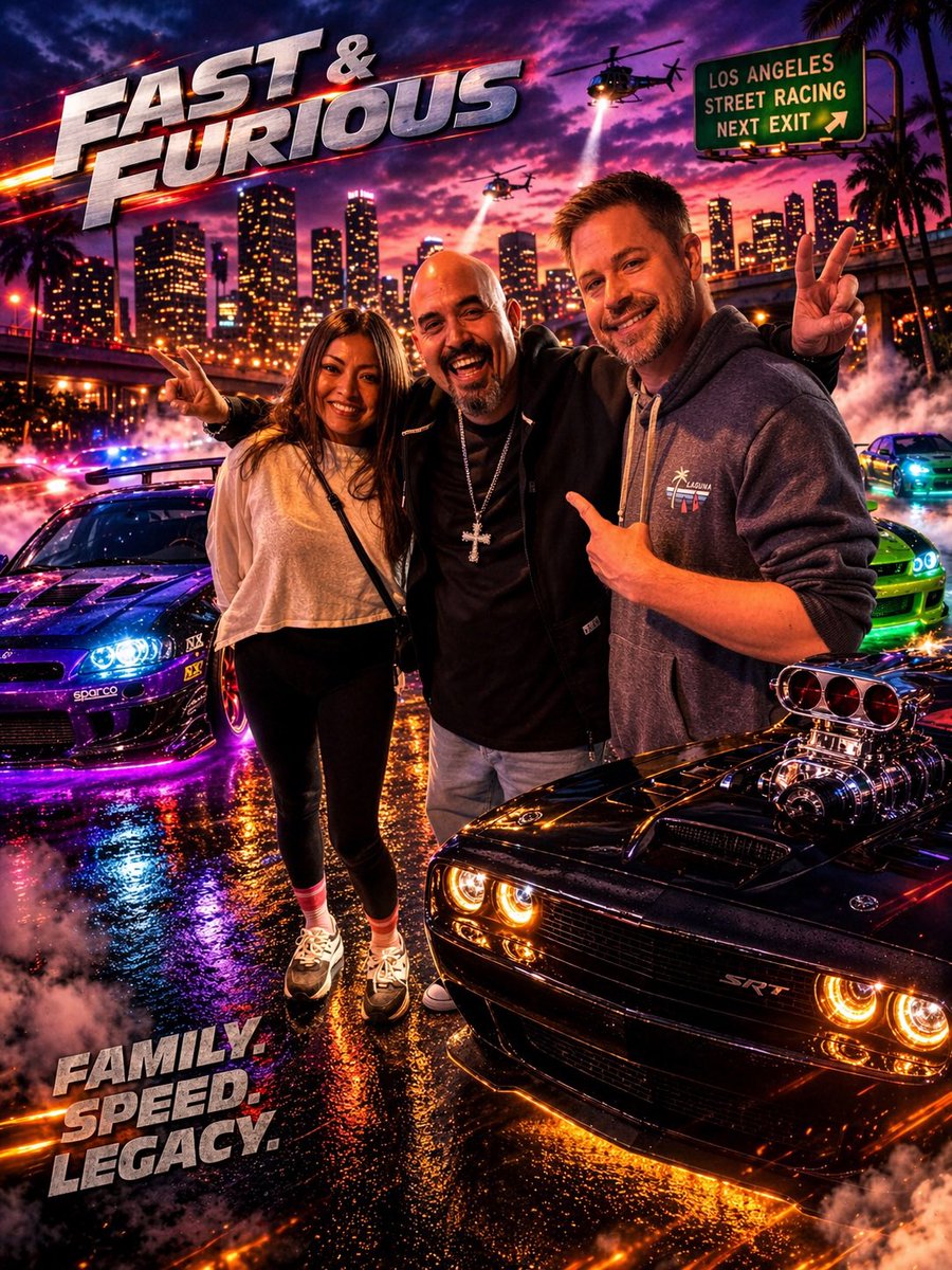 KyleKalbfleisch's tweet image. Letty, Hector and Brian are ready! What’s the plan Dom???
@vindiesel 

#FastAndFurious #Family #FastLife #FastFamily