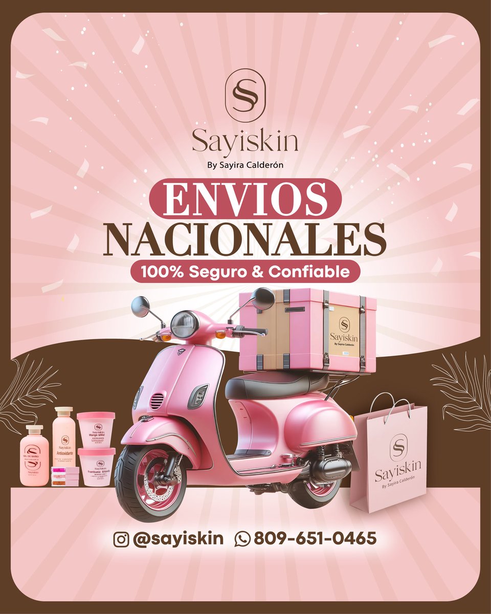 Envíos a todas partes del país 🇩🇴📦