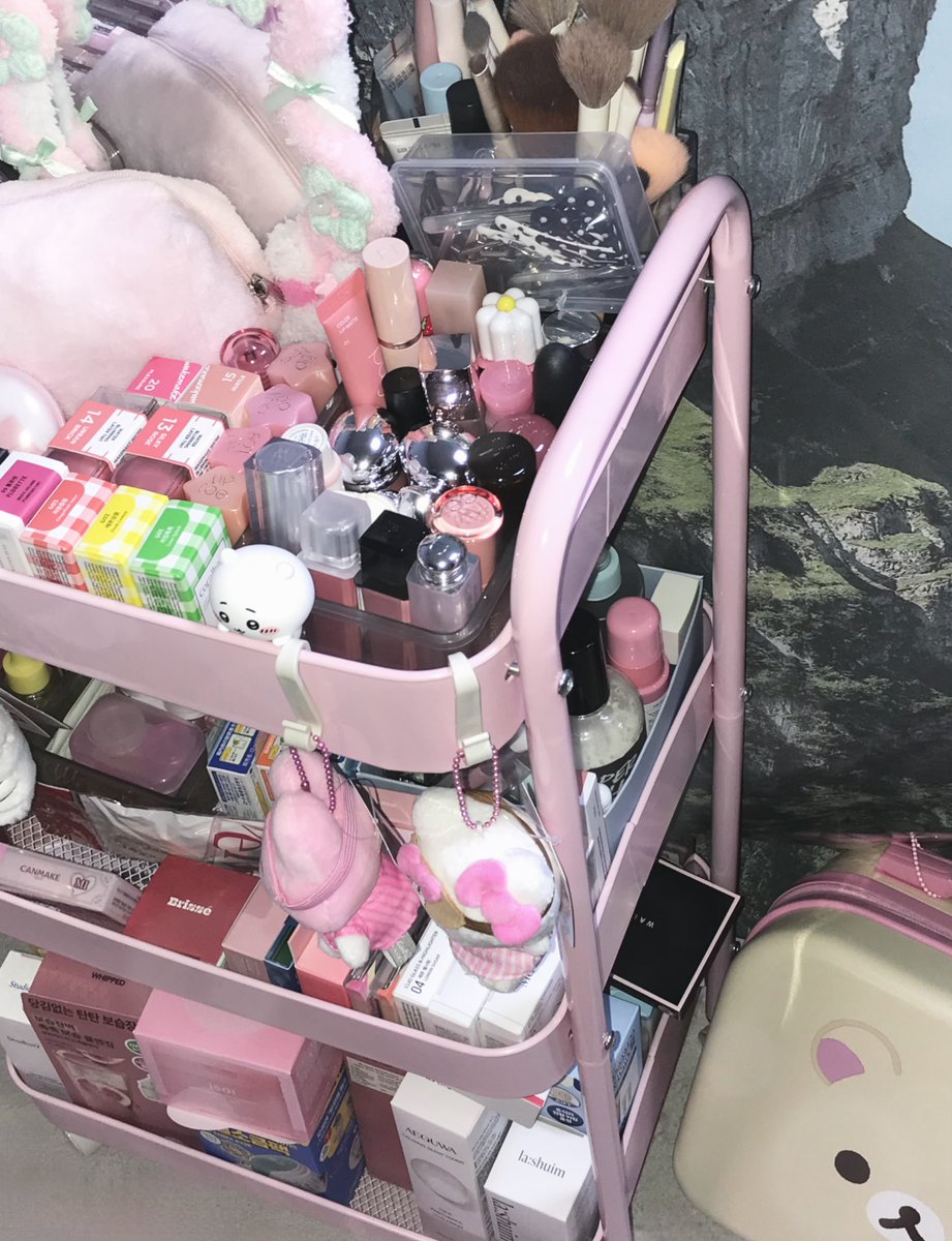 트롤리 정리했어요 .../// 💗🎀
(( 테무 트롤리 너무 좋다 .....옆에 코리락쿠마는 자랑맞음 ))