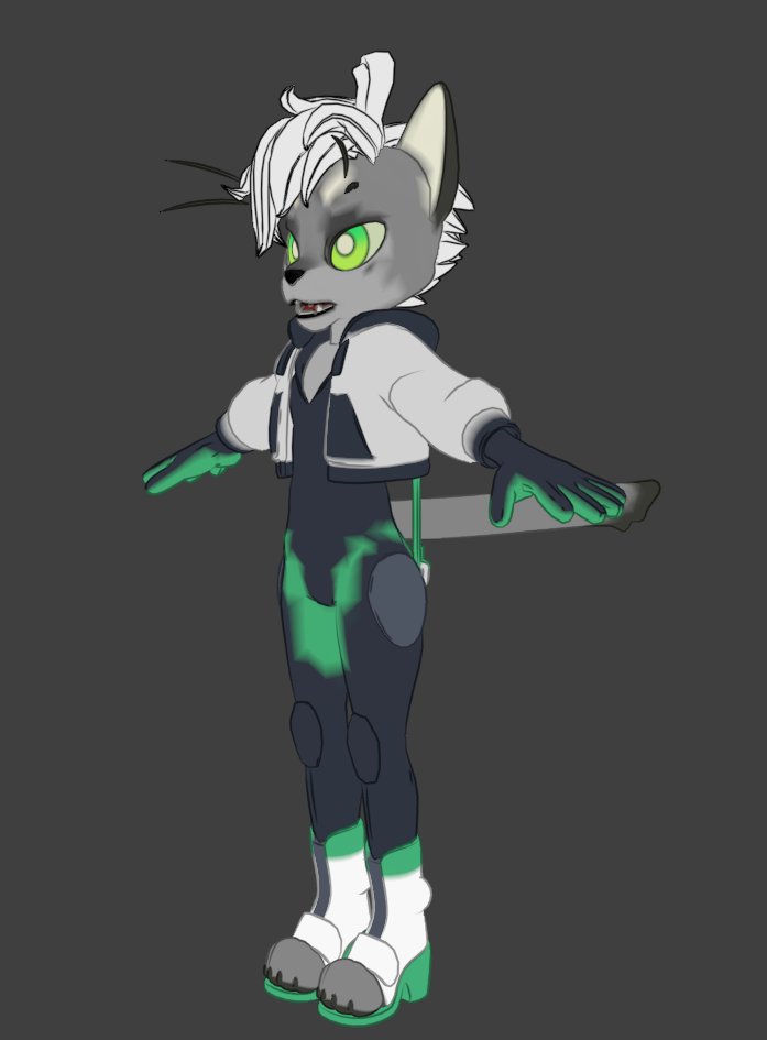 LenZ_Chu's tweet photo. wip for some fun experimenting later. Excuse the lowres vertex coloring for now. https://t.co/J2VovO2Om8