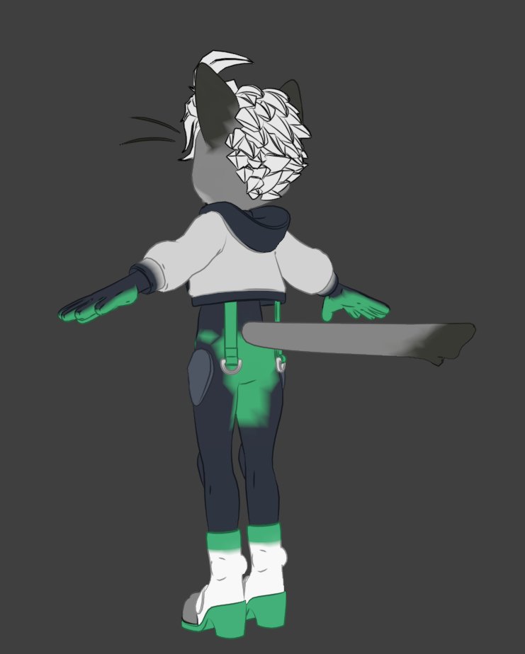 LenZ_Chu's tweet photo. wip for some fun experimenting later. Excuse the lowres vertex coloring for now. https://t.co/J2VovO2Om8