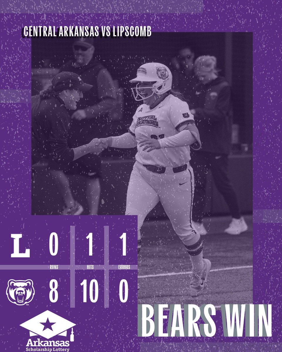 UCASoftball's tweet image. EMMA ROBERTSON WALKS OFF GAME ONE!

#BearClawsUp