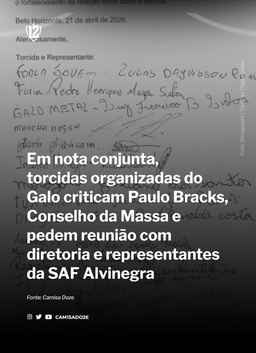 Camisa Doze tweet media