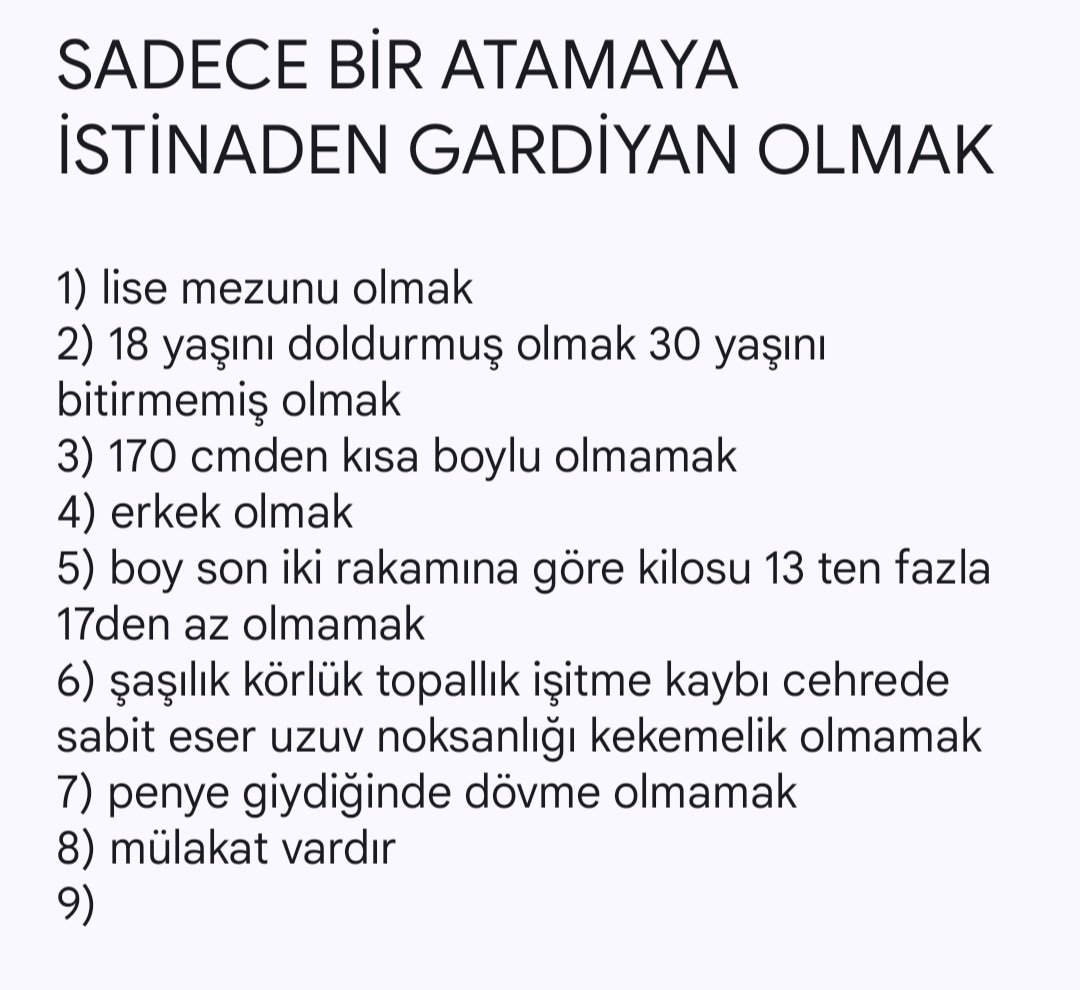 UryenKem's tweet photo. Genel olarak erkek gardiyan olmak şartları #kpss https://t.co/VGrCSB4TGf