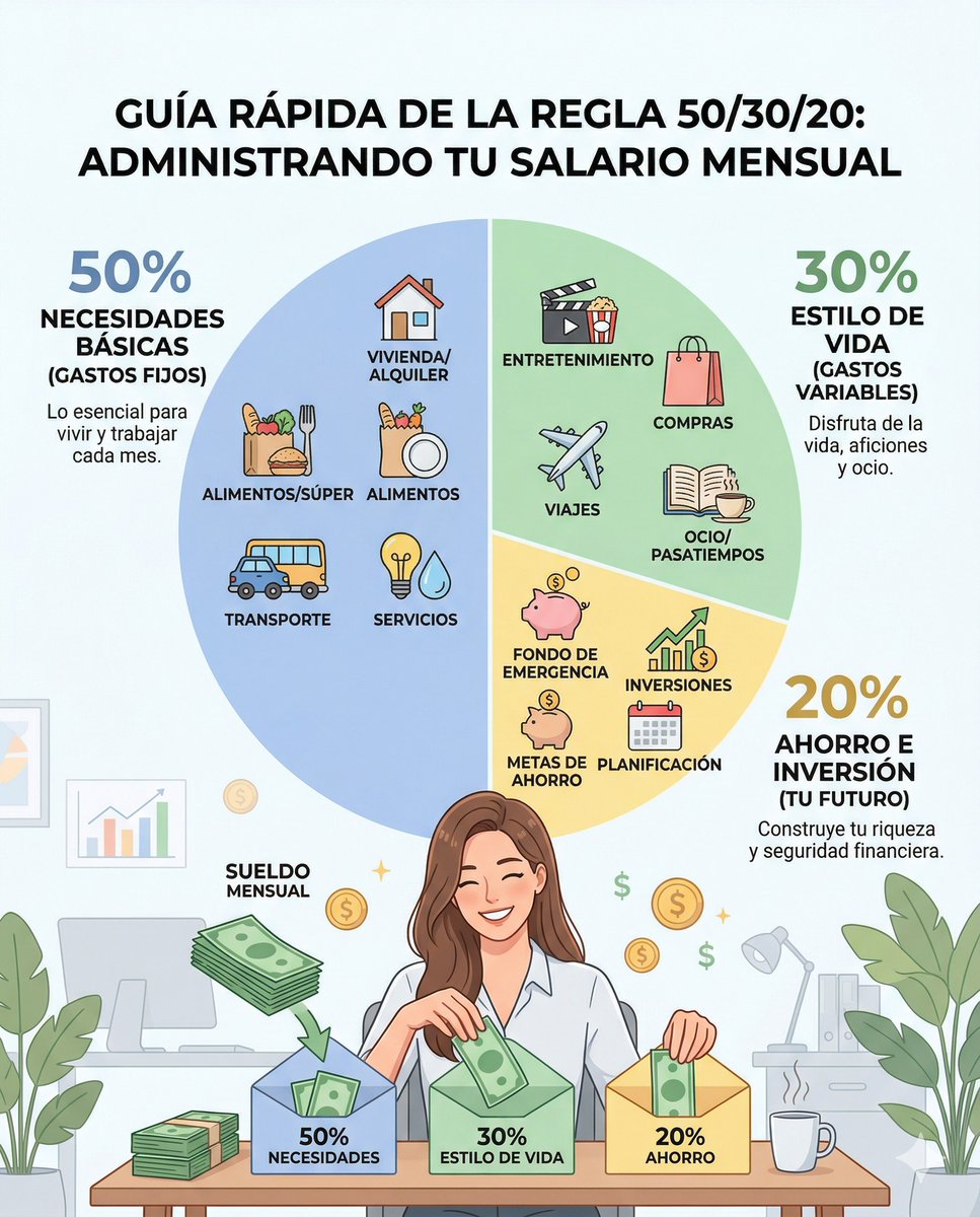 danielsuchar's tweet image. Una guia rapida para administrar de la mejor forma tu #Salario ..

#Educacion #EducacionFinanciera #FinanzasPersonales