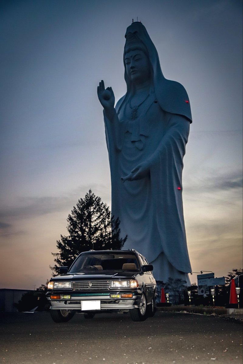 観音様 Post by 1988bmw520i on X: 仙台大観音。