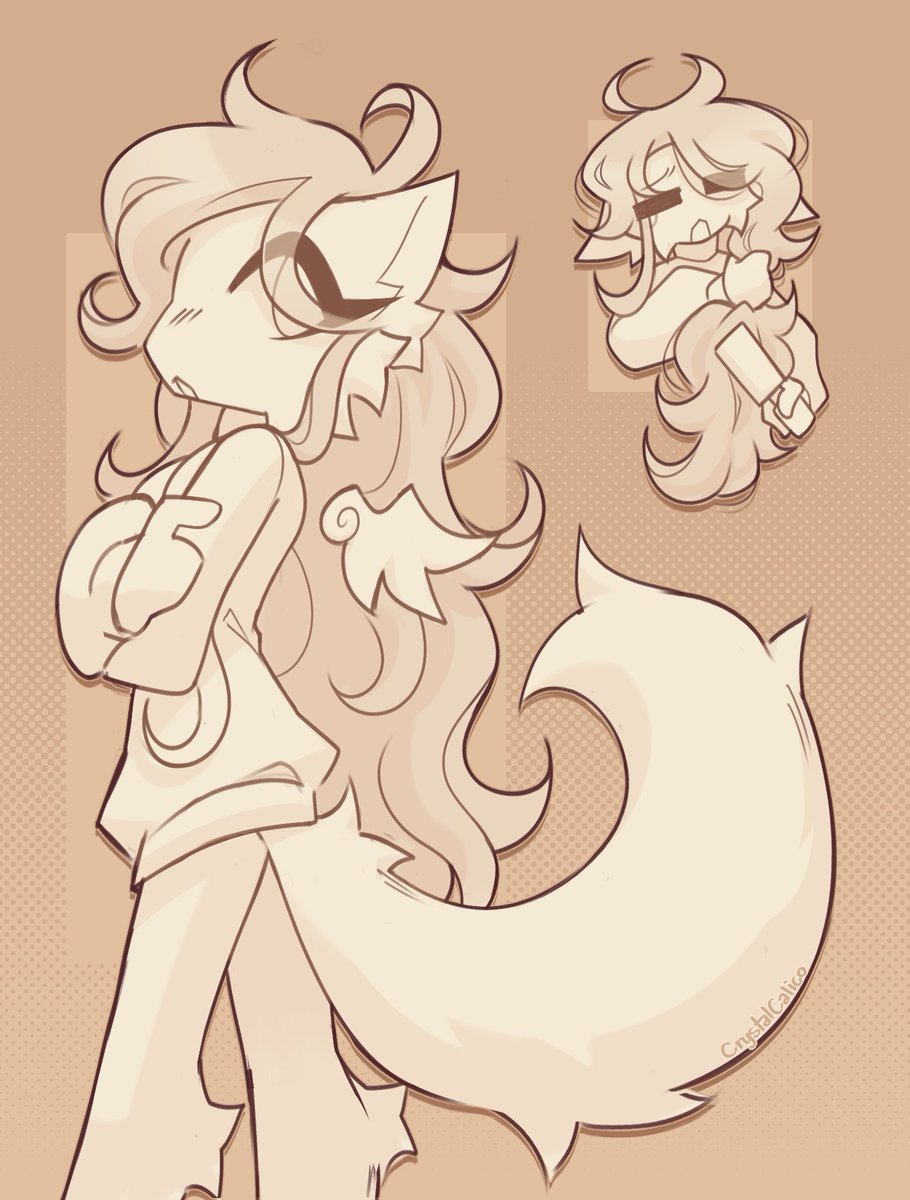 Spots except her hair is as long as mine