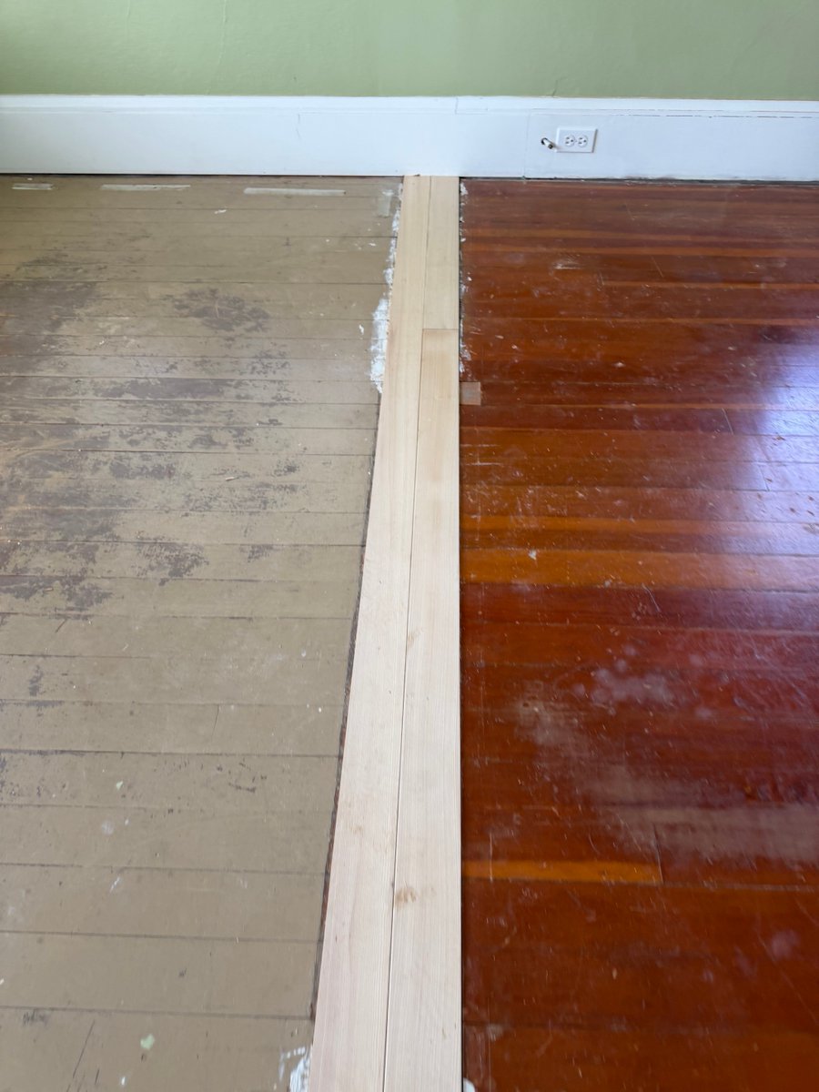 wtpfloors's tweet image. Hardwood floor repair refinish #pdx#hardwood #portland