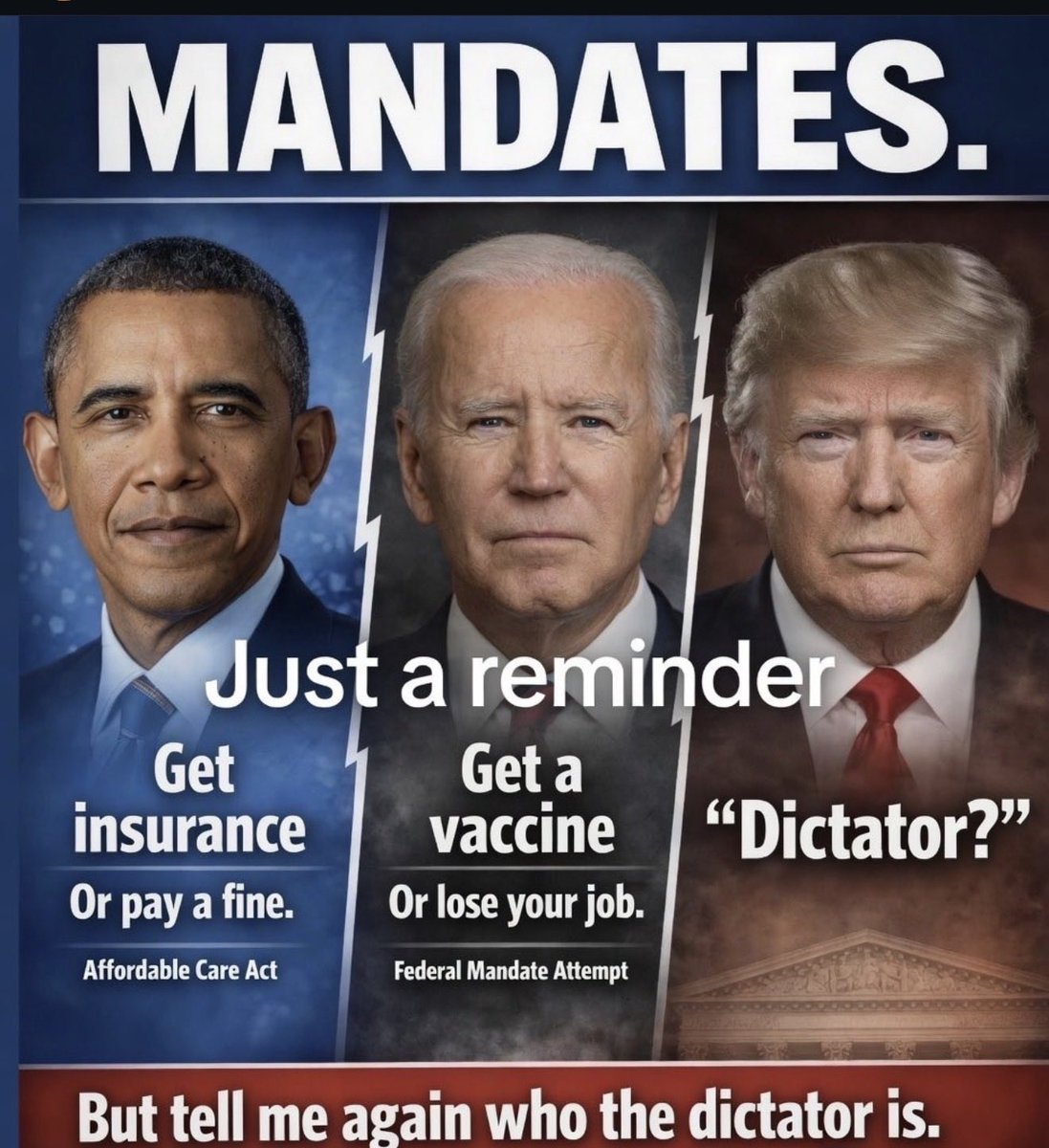 lu_lovesboxing's tweet image. Just a friendly reminder who the real dictators are.  (hint…it’s not Trump) #liberals #democrats