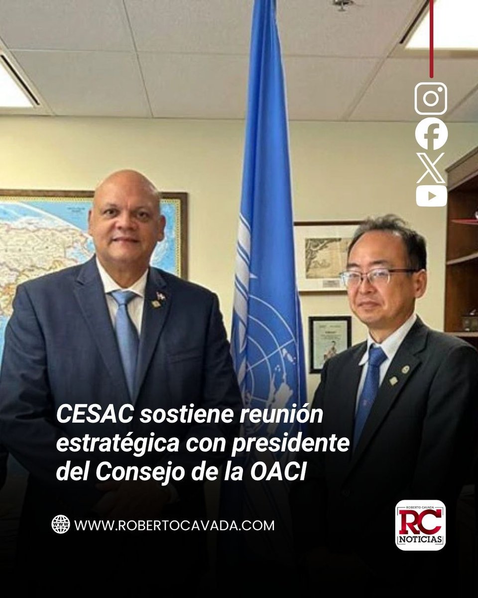 rcavada's tweet photo. CESAC sostiene reunión estratégica con presidente del Consejo de la OACI
https://t.co/UNmwFktl8b
#RobertoCavada #RCNoticias #CESAC #OACI https://t.co/MGsXeLFnHc