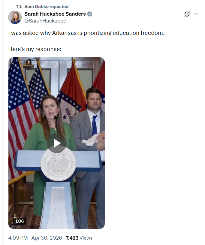 "Our kids are doing better."
That's a flat-out lie. EFA users have been exempted from otherwise mandatory state exams that are used to measure whether "our kids are doing better."
Fewer than 400 of ~14300 EFA users took the ATLAS exam, and many didn't even take the entire exam.