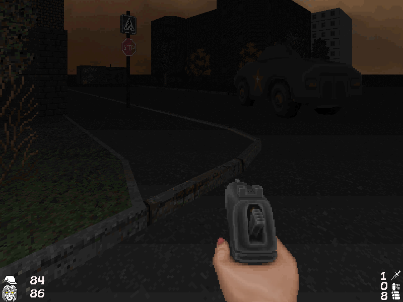 ConGrau2lateVOX's tweet photo. Как вам новый бордюрчик? сегодня после прохождения Ashes - Dead Man Walking я переосмыслил отношения к "пустым пространствам" между зданиями.Пока было вдохновение сел и из своей старой текстуры бетона, ака шум на сером фоне - сделал ЭТО от руки.Следующий-асфальт #gamedev #zdoom https://t.co/HrSRgivxL3