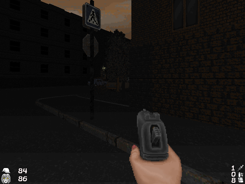 ConGrau2lateVOX's tweet photo. Как вам новый бордюрчик? сегодня после прохождения Ashes - Dead Man Walking я переосмыслил отношения к "пустым пространствам" между зданиями.Пока было вдохновение сел и из своей старой текстуры бетона, ака шум на сером фоне - сделал ЭТО от руки.Следующий-асфальт #gamedev #zdoom https://t.co/HrSRgivxL3
