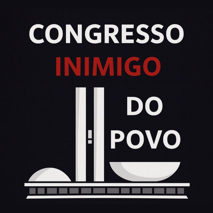 BrasilPost13's tweet photo. Vamos lá Pessoal: Quem está contra essa BANDIDAGEM, comenta aí CONGRESSO INIMIGO DO POVO.

Vamos conseguir 100 comentários aqui com CONGRESSO INIMIGO DO POVO?

O presidente Lula pode contar com vocês, ou ele terá que lutar sozinho contra esses bandidos ???   👊  👇 https://t.co/pGe5V0Gskw