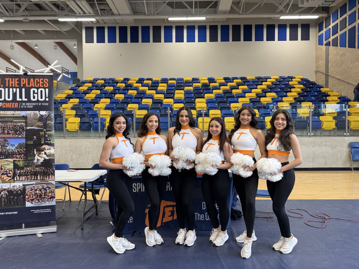 GutierrezF_'s tweet photo. Excited to see our students @EastwoodHQ taking the next step toward their future through Operation College Bound! 🎓

A big thank you to UTEP ⛏️and EPCC for partnering to support and guide students on their college journey. 💙💛

@RealRobRobledo | @TrooperGoCenter | @UTEP https://t.co/HPViMkPQ5f