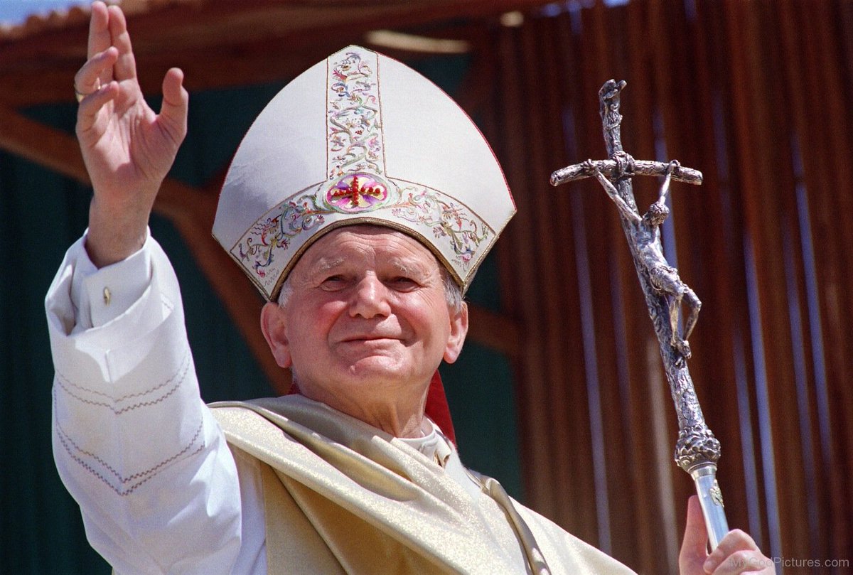 In 1995, while departing Baltimore, Pope St. John Paul II called the U.S. Declaration of Independence, Constitution, and Bill of Rights a "great bulwark" against democracy losing its moral foundation. He urged Americans (especially Catholic Americans) to rediscover these