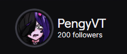 Pengy_VT's tweet photo. LET'S GOOOO WE HIT THE BIG 200 ON THE PURPLE APP!!!

Thank you so much to everyone, I am so happy and thankful for your support, it means the world to me and it's what keeps me going!! I love streaming and I want to do more and more stuff for you all, so if you ever have any suggestions on what I could stream, please let me know!