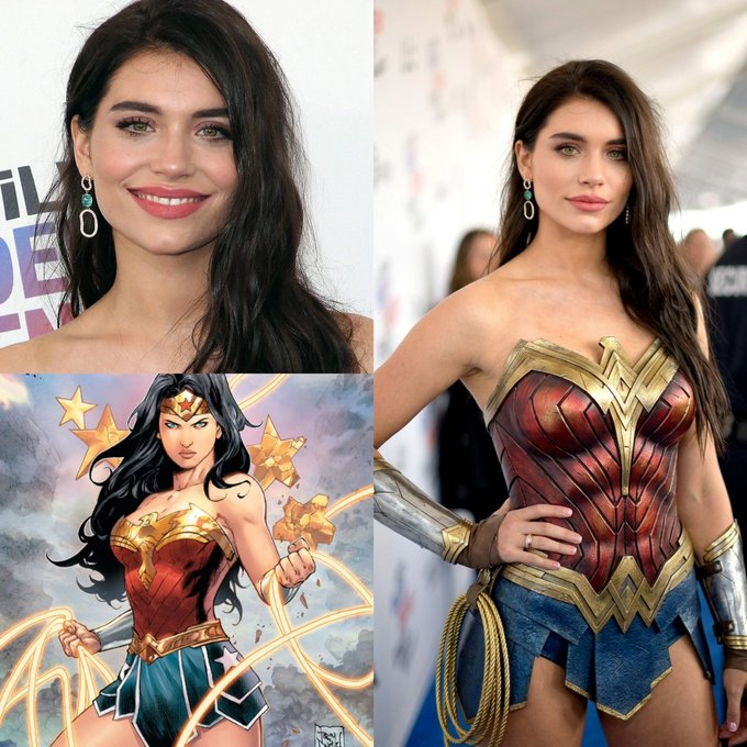 "Eva De Dominici":
Porque compartió unas historias que indicarían que ella interpretará a Wonder Woman (Mujer Maravilla) para la próxima película de DC.