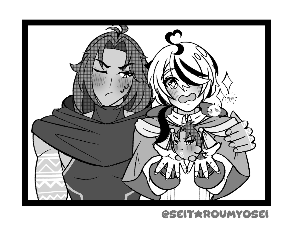 SeitarouMyosei's tweet photo. A happy wife, a happy life

#Nucarnival #Blade #Dante #DanBlade https://t.co/qazvJ2cRkk