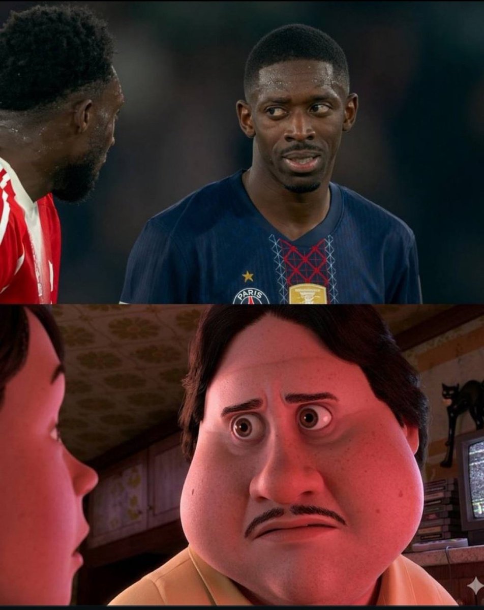 Dembele &amp; Davies recreated thiss MEME 😂😂🔥