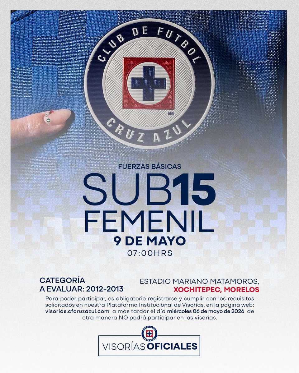 Cruz Azul Fuerzas Básicas tweet media