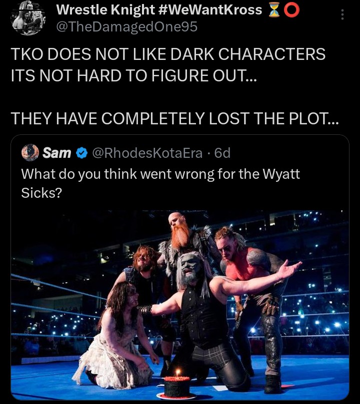 Wrestle Knight #WeWantKross ⏳⭕ tweet media