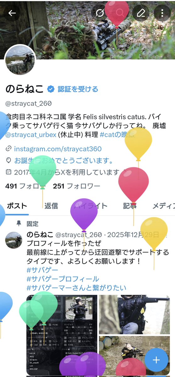 のらねこ tweet media