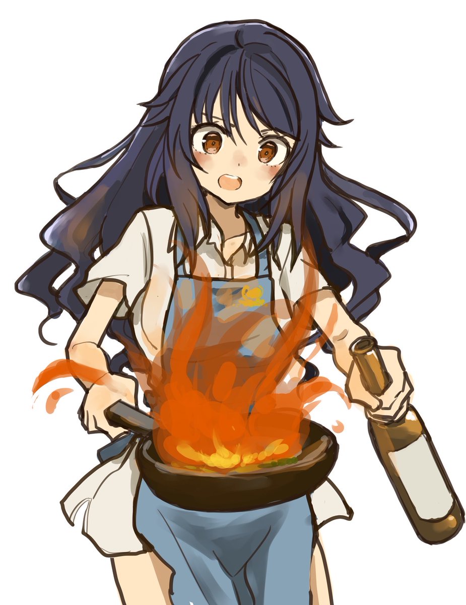 #宗谷真霜生誕祭2026 #はいふり 
たまには家庭的なところを見せようとして炎上する真霜ねーさん