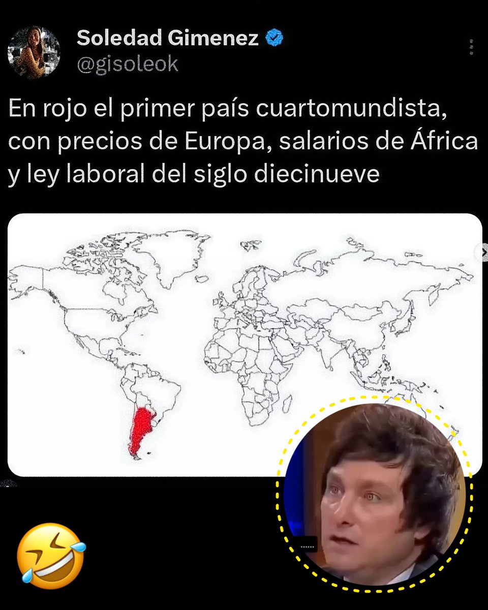 Y donde cambiaron el bife por un trozo de burro