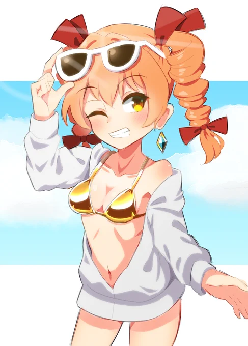 GWといえば金ビキニ、金ビキニといえば女苑ちゃん