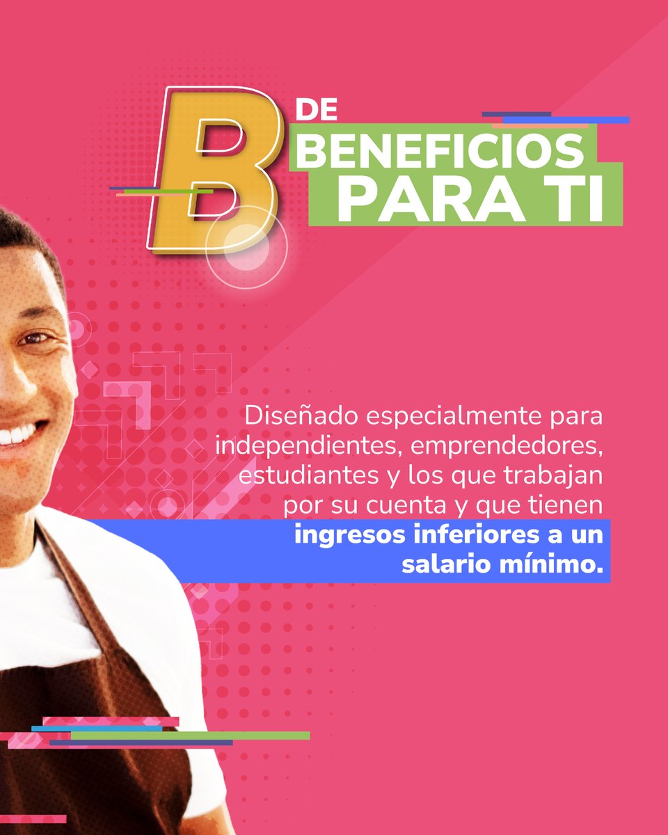 Colpensiones's tweet photo. Tu futuro también se construye hoy 🫶 Ahorra fácil, flexible y con beneficios. Con BEPS puedes aportar en 2026 hasta $2.450.000 y acceder a bonos para consumo y vivienda 💪 Desliza y entérate. Asesoría: 018000410909 | WhatsApp 3169459307 #BEPS #Colpensiones https://t.co/ecqGHrjBOp