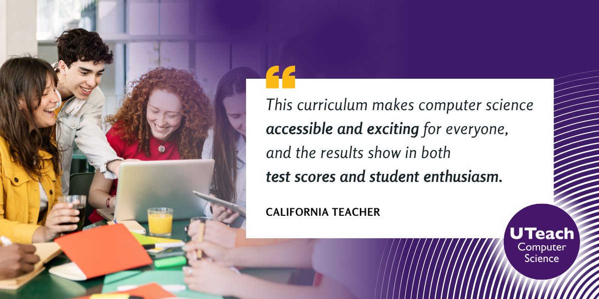 UTeach Computer Science tweet media