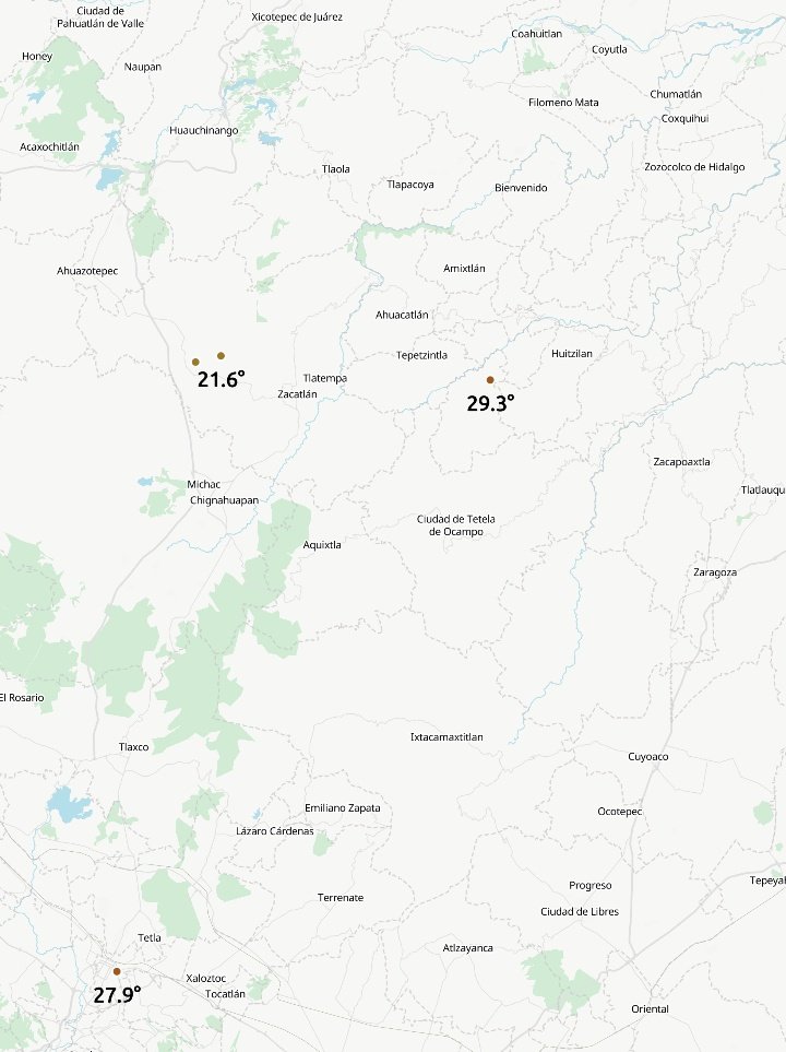Meteorología Puebla tweet media