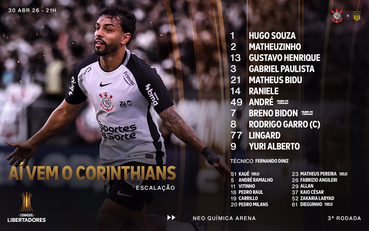Corinthians tweet media