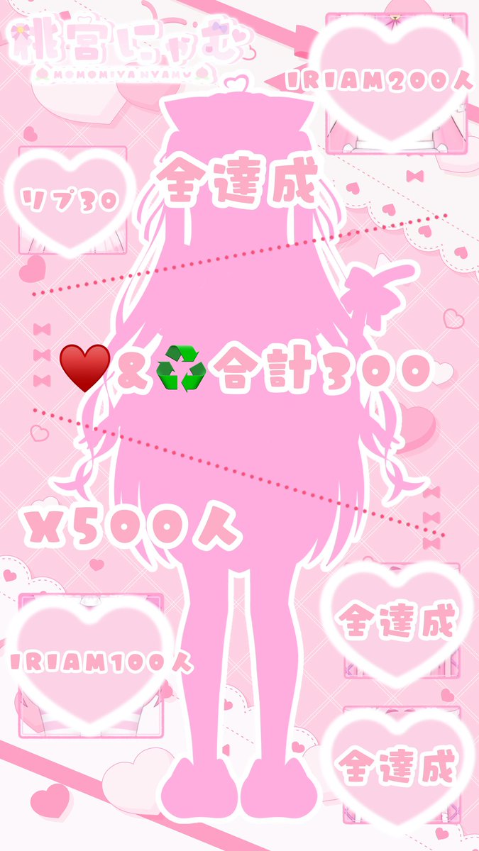 桃宮にゃむ🍑🐱 2.5次元VTuber tweet media