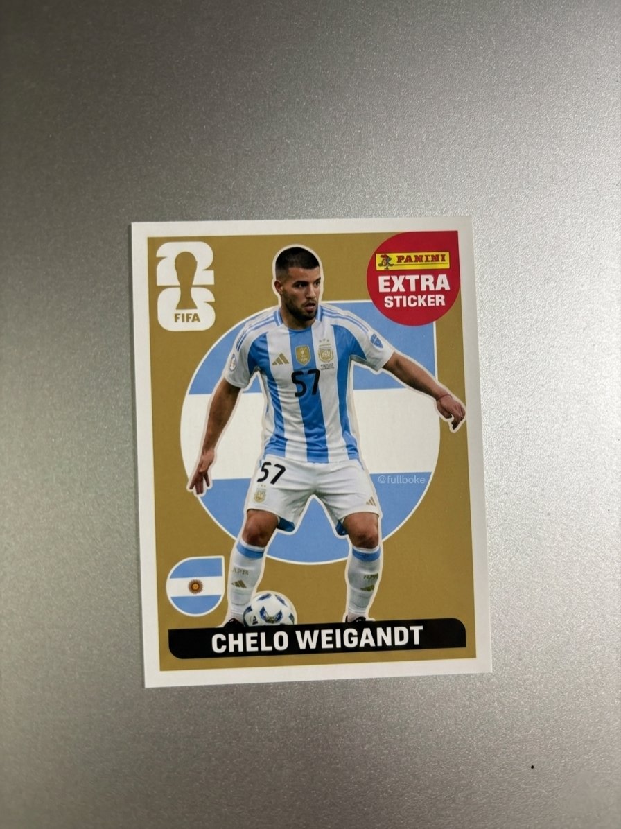 Me salió este extra sticker... Encima dorado! Saldrá mucha guita? 🤔