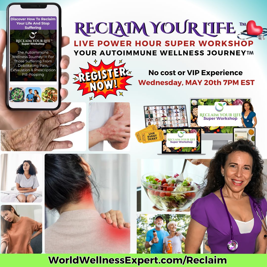 biohacknp's tweet image. Always tired?
Brain fog won’t go away?
Struggling with Hashimoto’s or low energy?
It might be time to support your body differently.
Join the Reclaim Your Life™ Workshop
🗓 May 20 | 7PM EST
💻 Free option available
Comment RECLAIM 👇
#brainfog #hashimotos #fatigue #wellness