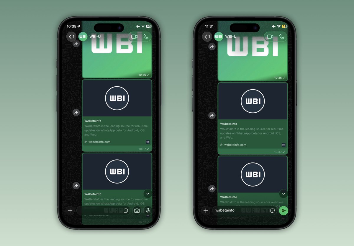 WABetaInfo tweet media