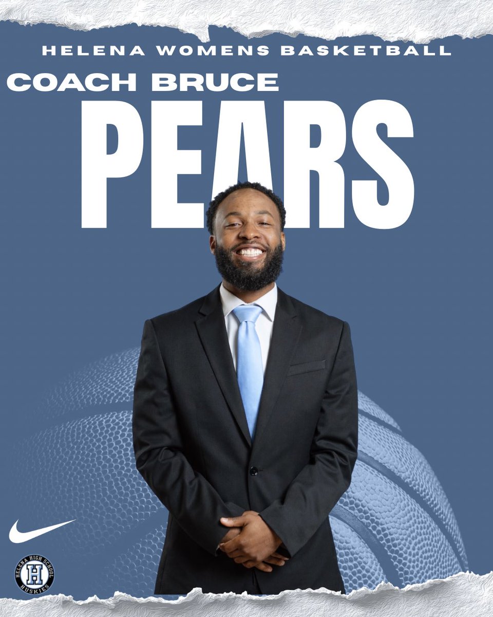 HelenaHSSports's tweet photo. Welcome Bruce Pears, a dual-sport athlete at Millsaps College. He earned his Master’s degree at the University of South Alabama.  https://t.co/Q46E7ThhLN Coach of the Year, Pears led St. Luke’s (Mobile, AL), Lady Wildcats to their first-ever Final Four appearance. https://t.co/a6Qlt2g3hf